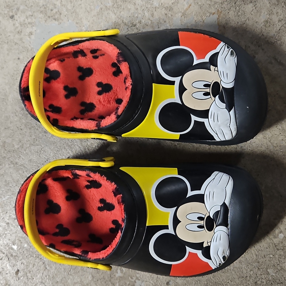Crocs Fuzzy Lined Mickey J2
